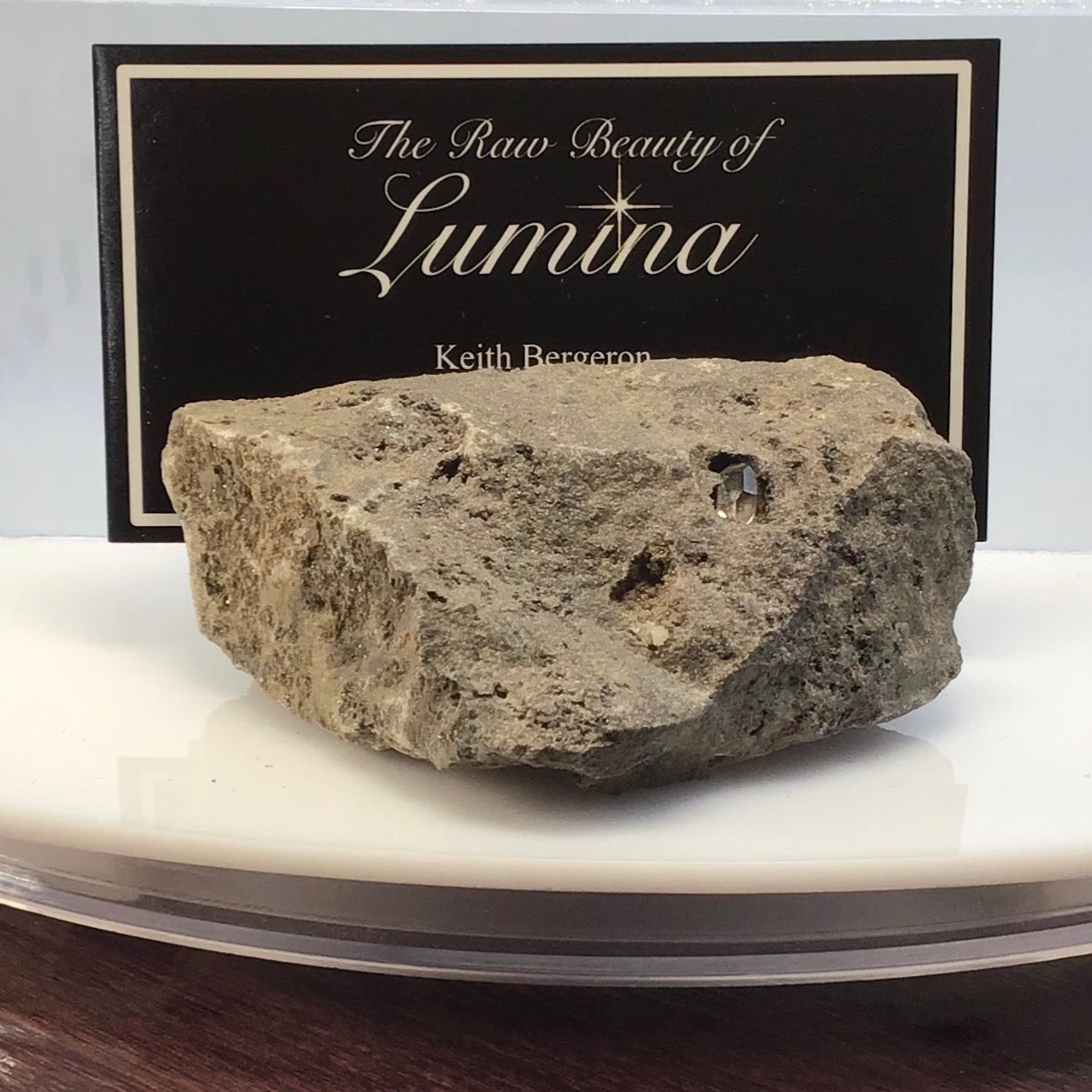 Mineral Specimen crafted into a Business card holder