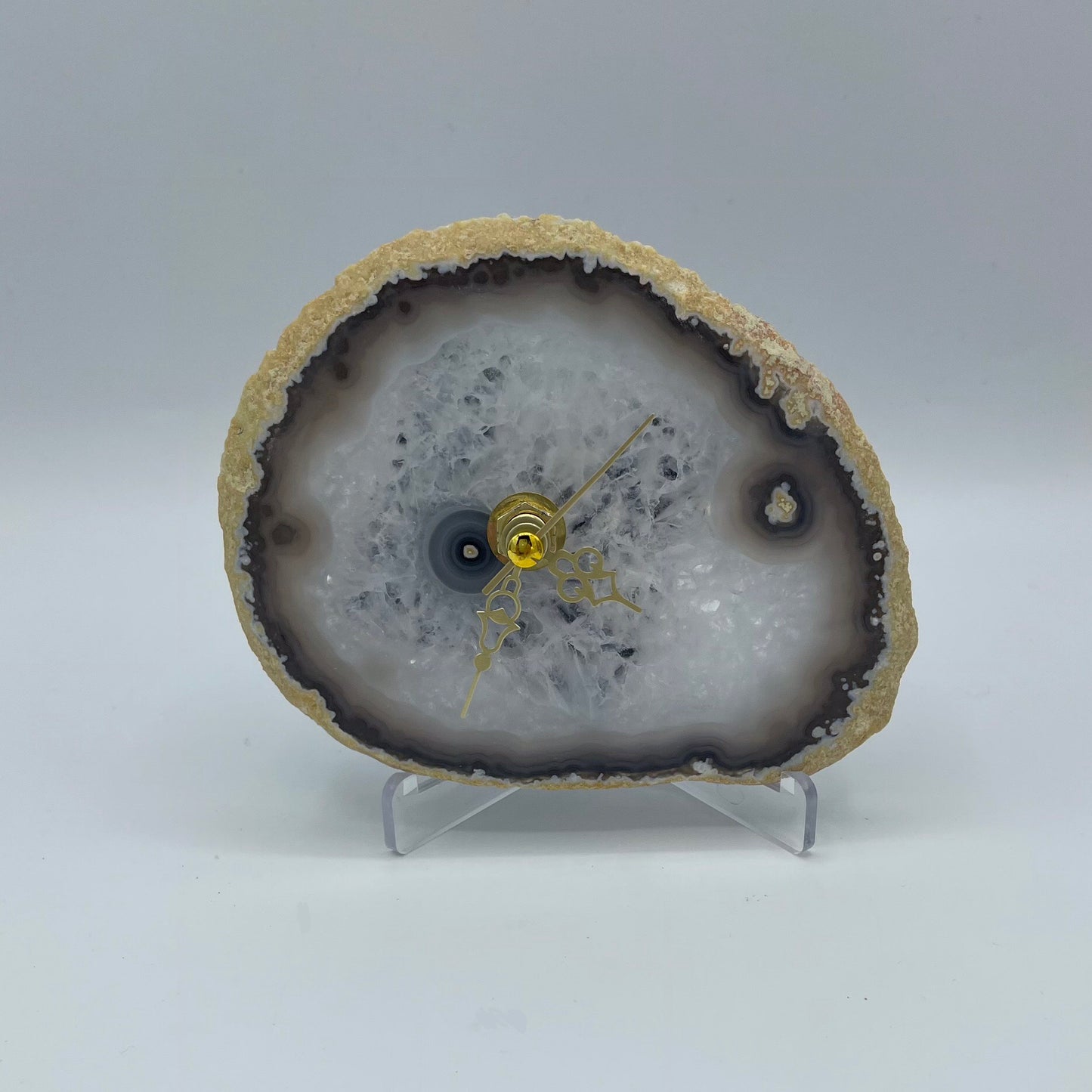 Clock Natural Agate
