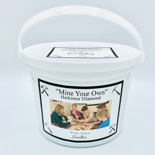 “Mine Your Own” Herkimer Diamond Bucket