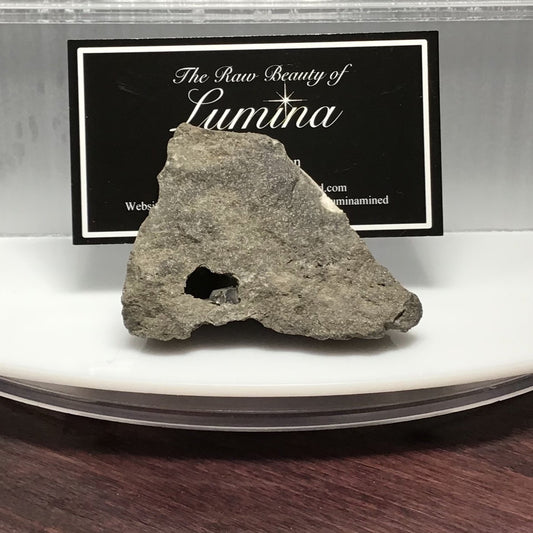 This Unique Business card holder is perfect for the office, home business or for that special someone.   This business card holder contains a Herkimer Diamond, Druzy and Calcite Crystals in Vugs in a Dolomite Matrix.  This piece was mined in Herkimer New York.  Formed over 500 millions years ago this is a one of a kind gift that cannot be duplicated.  Business Card Gap is 6mm