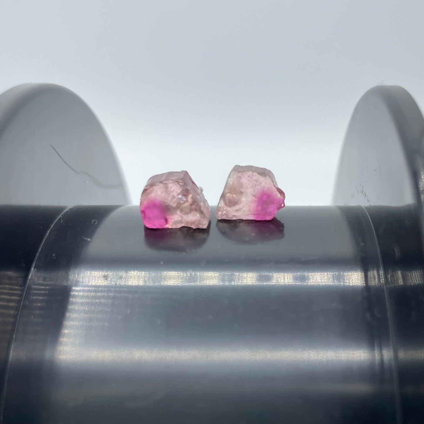 Bi-Color Argentium Silver Earrings