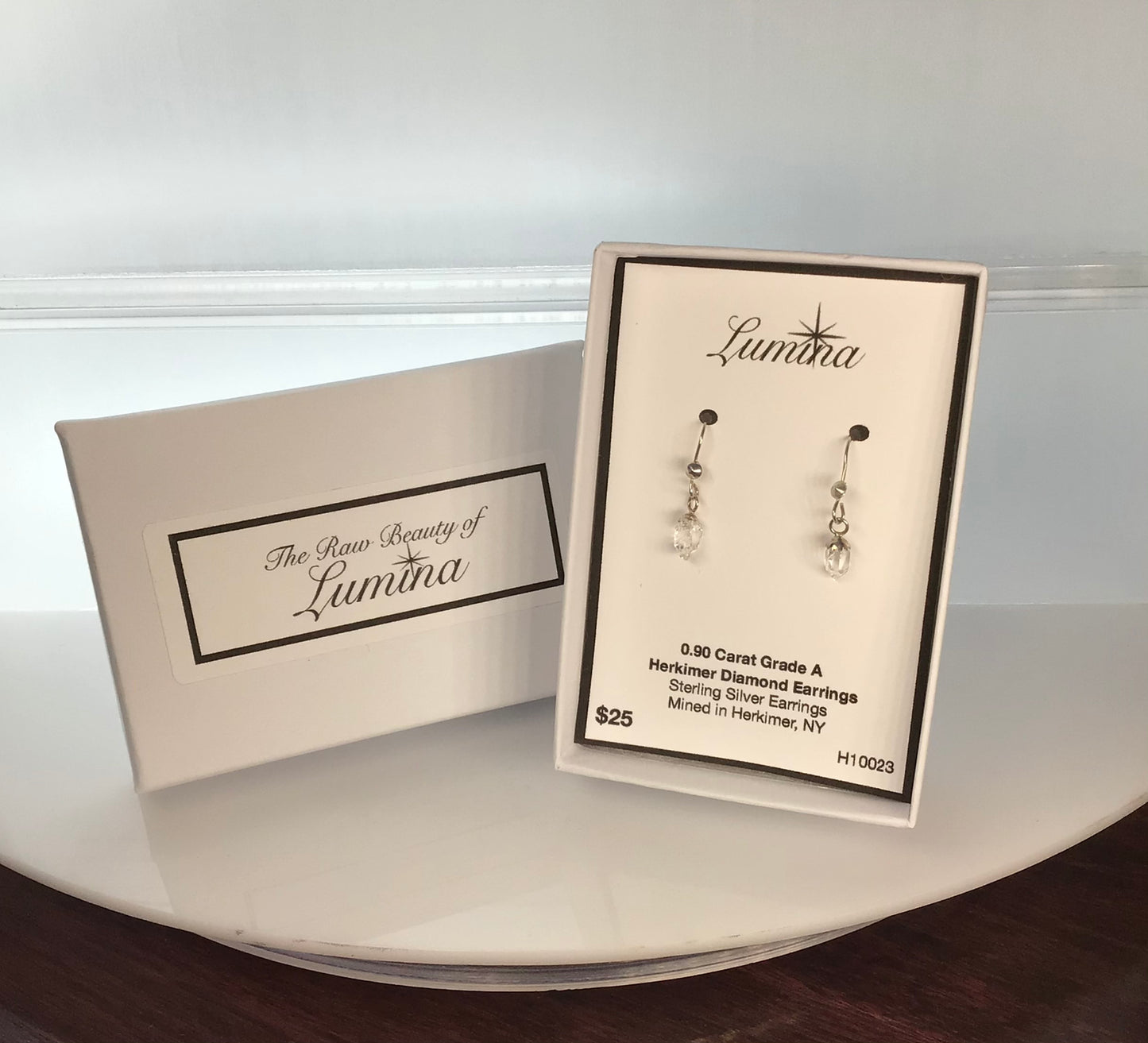 Herkimer Diamond 0.9 ct Sterling Silver Earrings