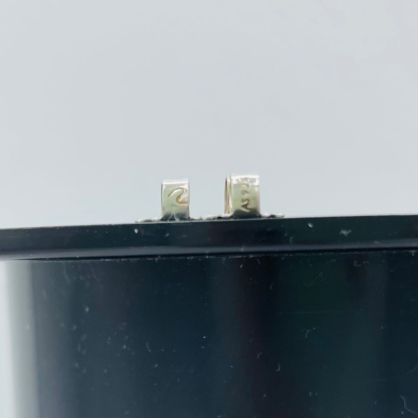 Argentium Silver Earring Backings