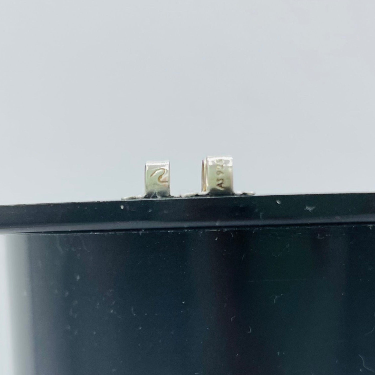 Argentium Silver Earring Backings
