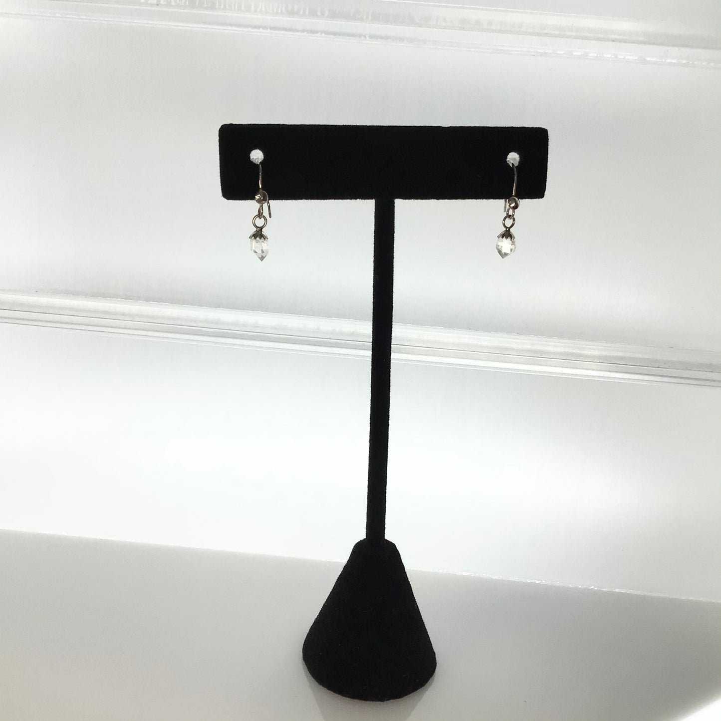 Herkimer Diamond 0.7 ct Sterling Silver Earrings