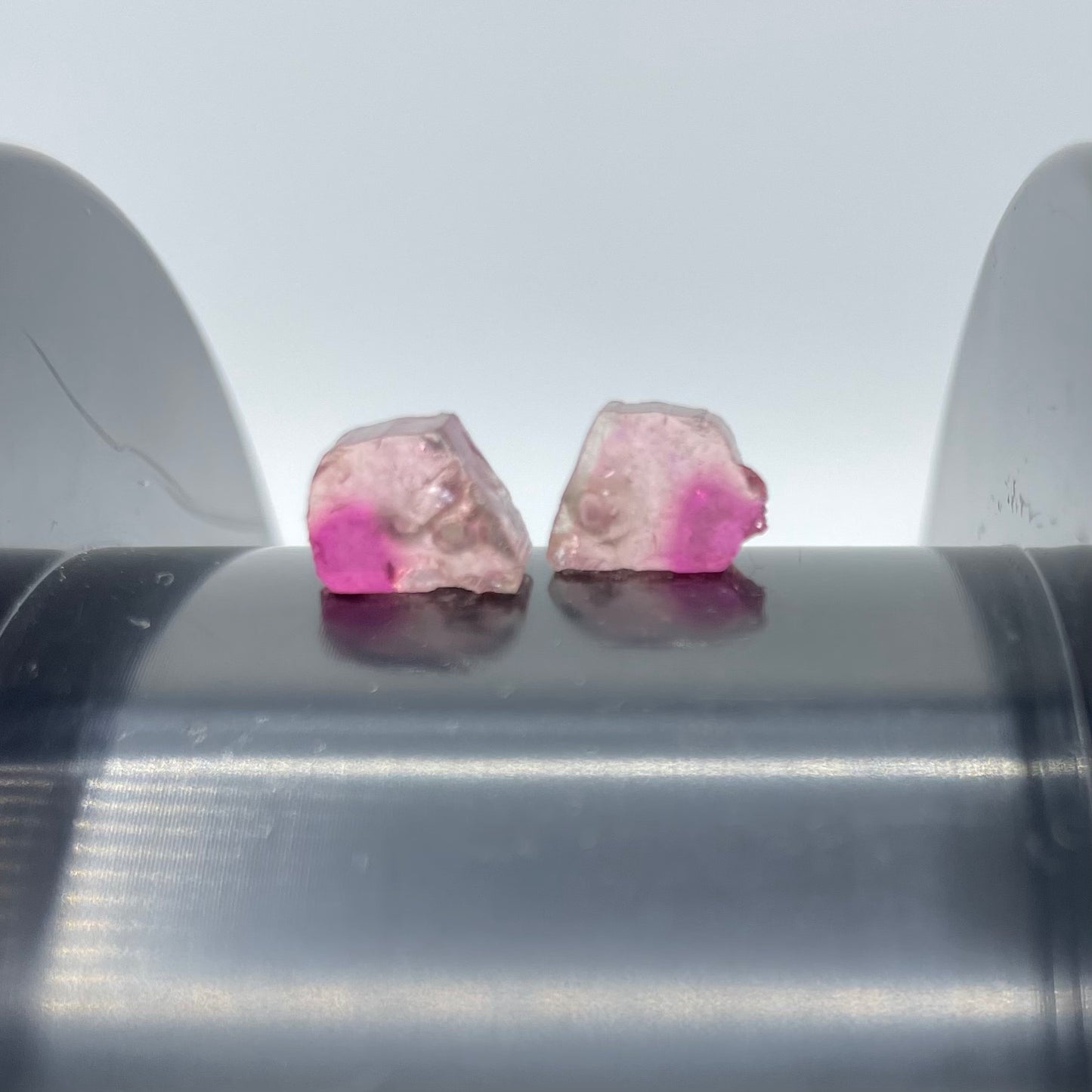 Bi-Color Argentium Silver Earrings