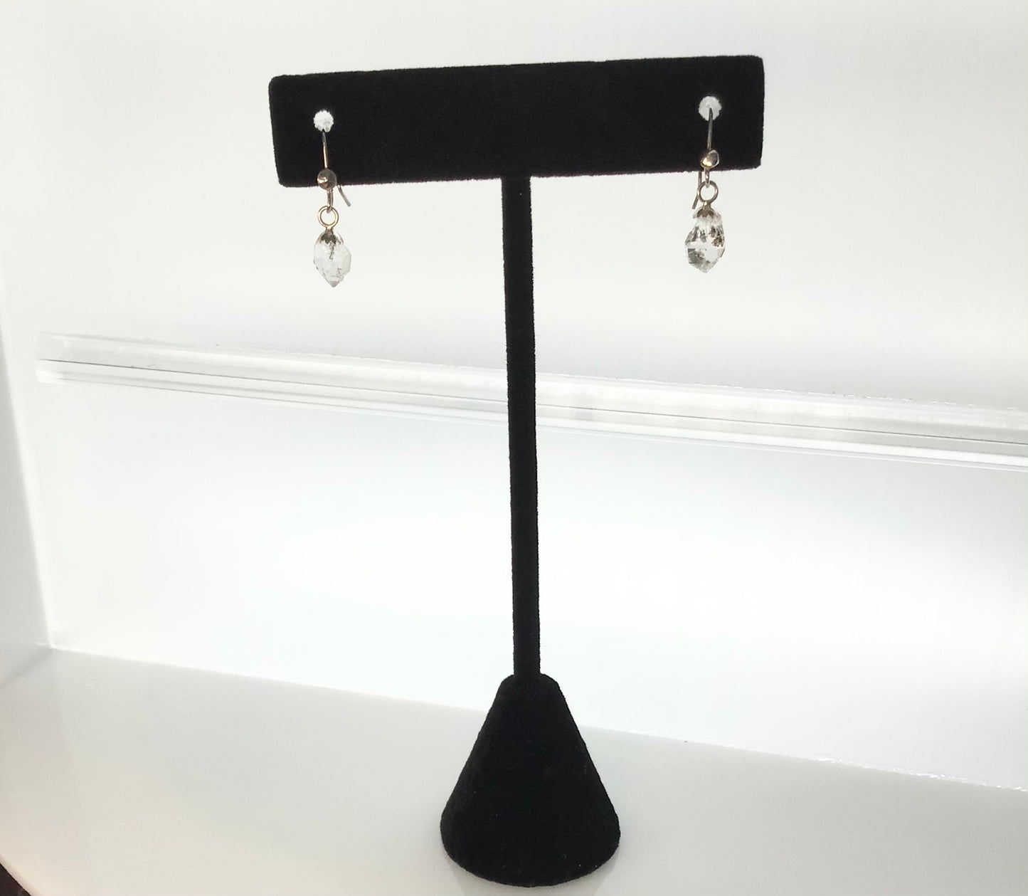 Herkimer Diamond 1.95 ct Sterling Silver Earrings