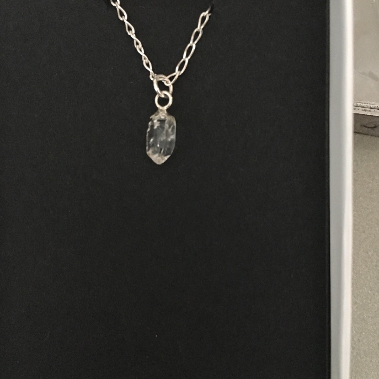 Herkimer Diamond 0.95 ct Sterling Silver Necklace