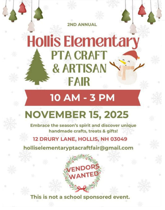 Hollis Elementary PTA Craft and Artisan Fair