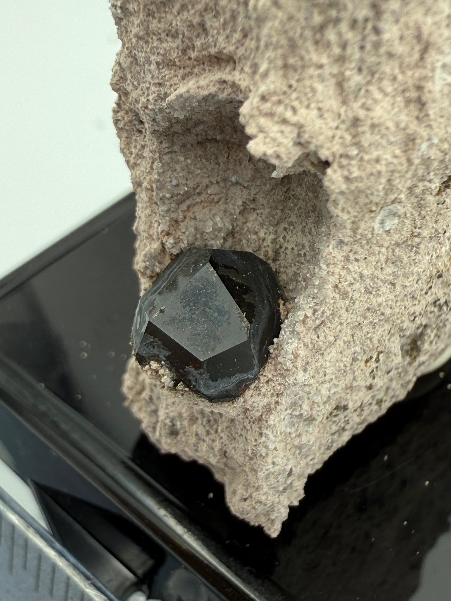   Garnet on matrix Garnet Hill  Ely Nevada 