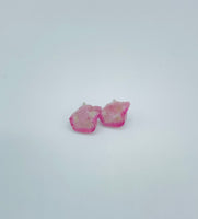 Bi-Color Tourmaline Argentium Silver Earring