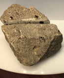 This Unique Business card holder is perfect for the office, home business or for that special someone.   This business card holder contains a Herkimer Diamond, Druzy and Calcite Crystals in Vugs in a Dolomite Matrix.  This piece was mined in Herkimer New York.  Formed over 500 millions years ago this is a one of a kind gift that cannot be duplicated.  Business Card Gap is 4mm
