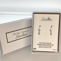 Herkimer Diamond 0.4 ct Sterling Silver Earrings