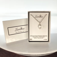 Herkimer Diamond 4.05 Carat Sterling Silver Necklace