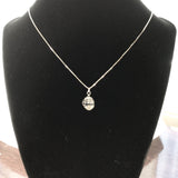 Herkimer Diamond 4.70 ct Sterling Silver Necklace