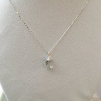Herkimer Diamond Twin 4.10 ct Sterling Silver Necklace