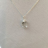 Herkimer Diamond Twin 4.10 ct Sterling Silver Necklace