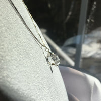 Herkimer Diamond 4.70 ct Sterling Silver Necklace